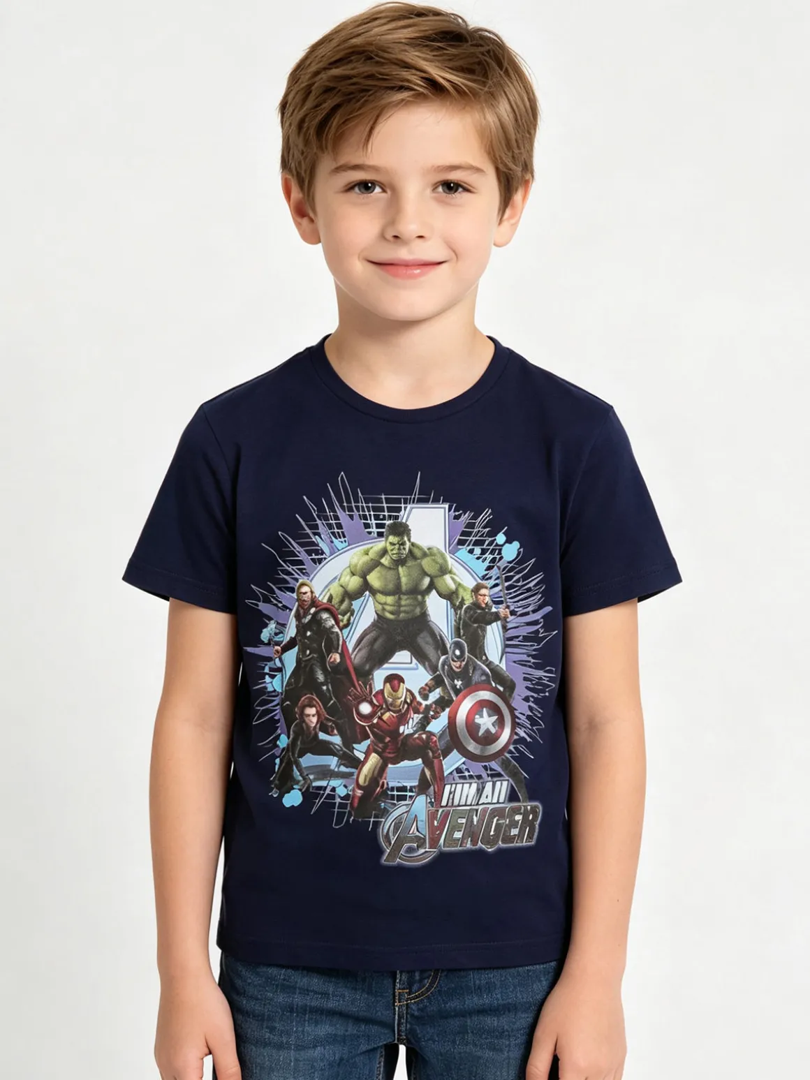 Marvel Avengers T-shirt manica corta da bambino