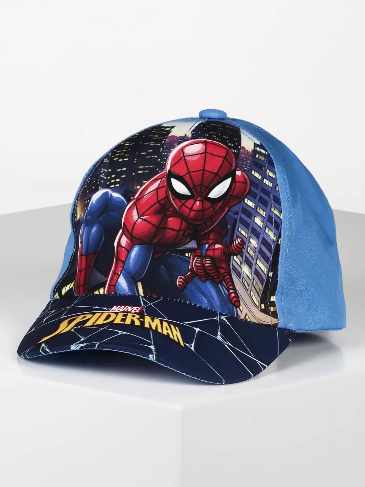 Marvel Spider-Man Cappello con visiera e stampa