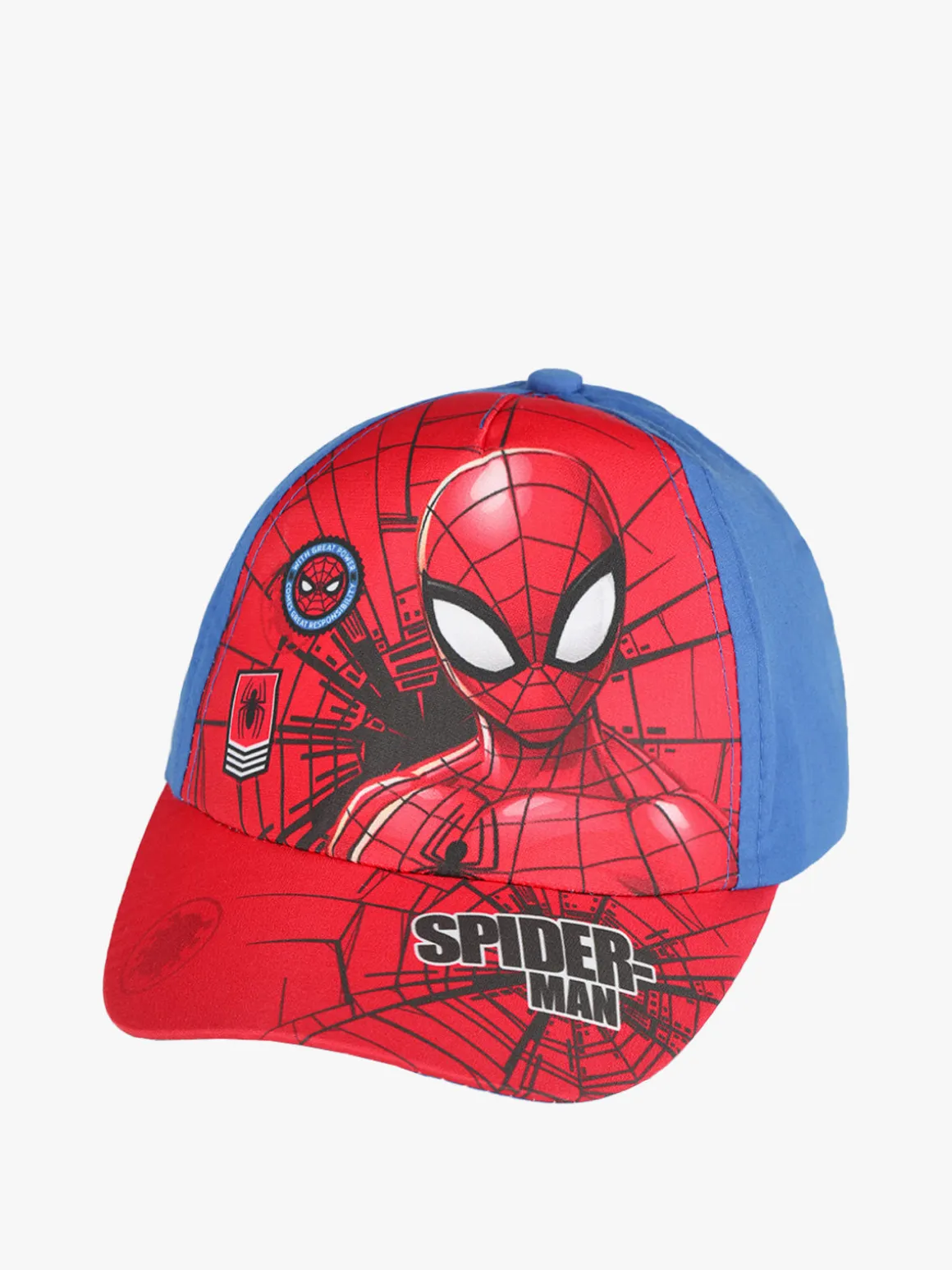 Marvel Spider-Man Cappello con visiera da bambino