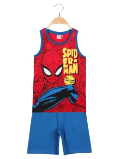 Marvel Spider-Man Completo corto da bambino canotta + bermuda