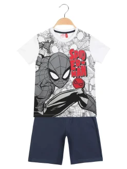 Marvel Spider-Man Completo corto da bambino con stampa