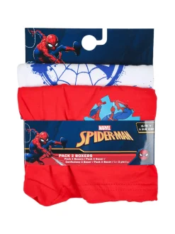 Marvel Spider-Man Confezione da 2 boxer da bambino con stampe