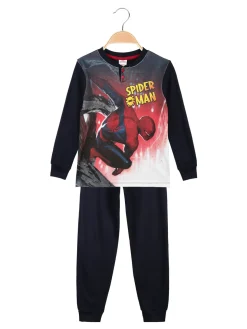Marvel Spider-Man Pigiama da bambino in caldo cotone