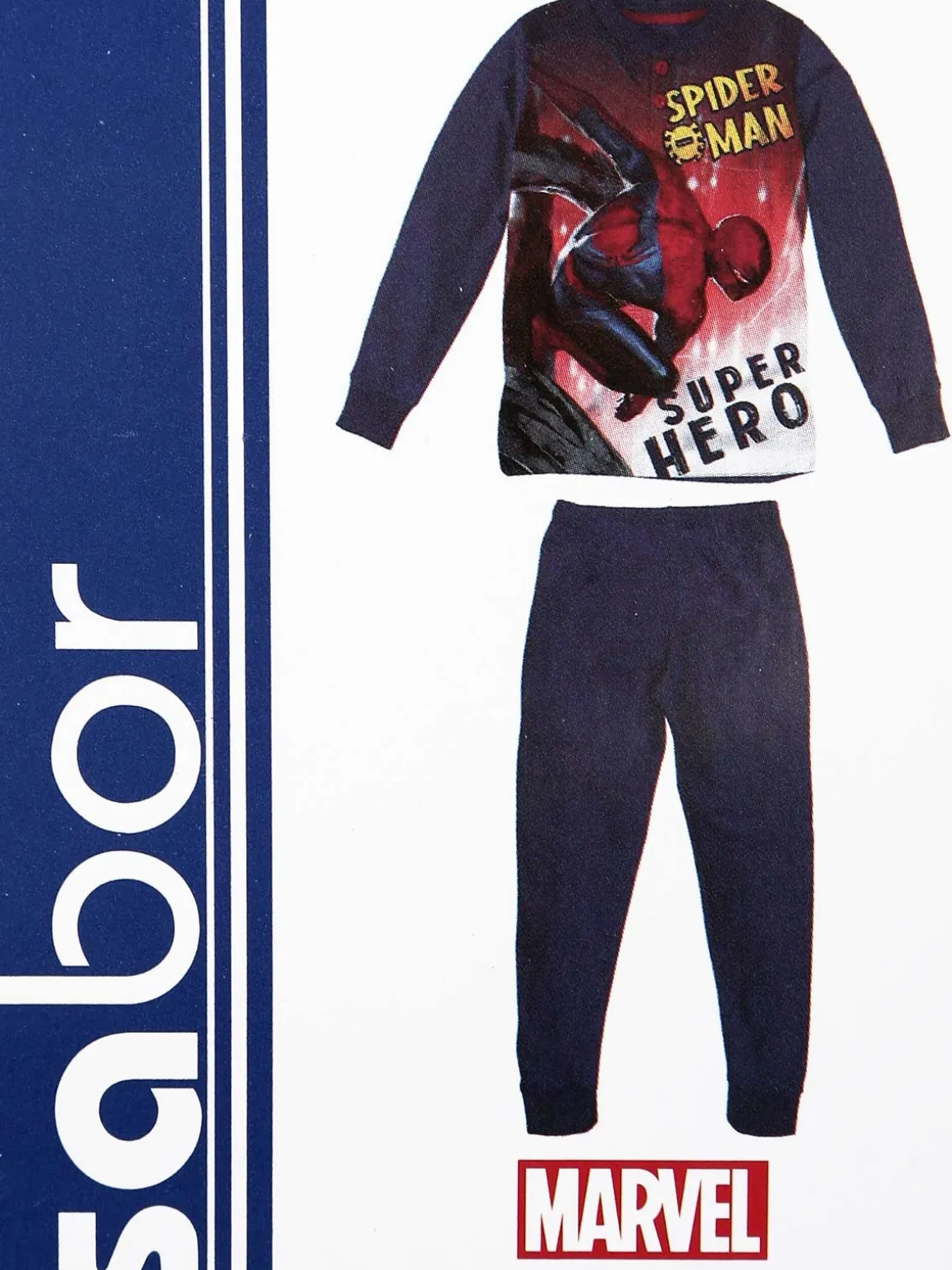 Marvel Spider-Man Pigiama da bambino in caldo cotone
