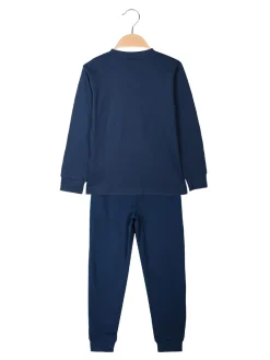 Marvel Spider-Man Pigiama lungo da bambino in cotone interlock