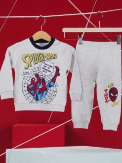Marvel Spider-Man Pigiama lungo da neonato in cotone