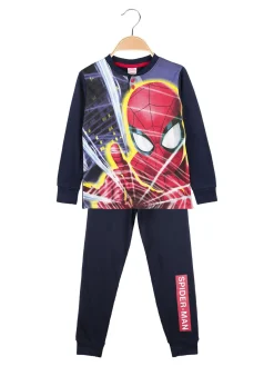 Marvel Spider-Man Pigiama lungo da bambino in caldo cotone