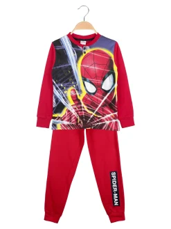 Marvel Spider-Man Pigiama lungo da bambino in caldo cotone