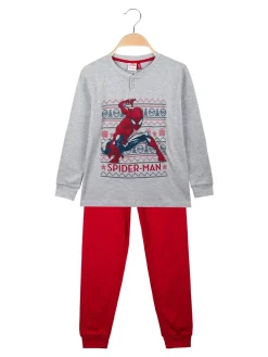 Marvel Spider-Man Pigiama natalizio in caldo cotone da bambino