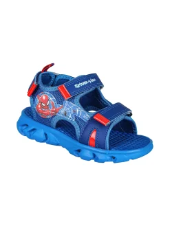 Marvel Spider-Man Sandali da bambino con strappi e luci