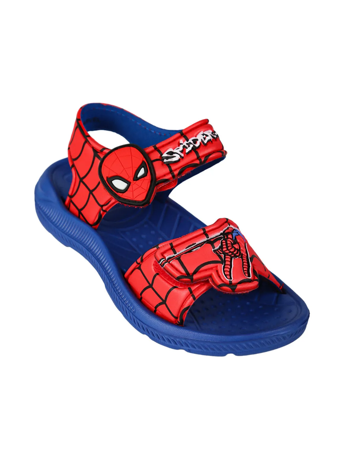 Marvel Spider-Man Sandali da bambino in gomma con cinturini a strappo