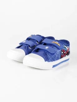 Marvel Spider-Man Scarpe da bambino in tela con strappi e luci