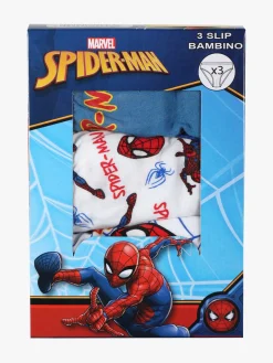 Marvel Spider-Man Set di 3 slip da bambino con stampe