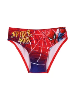 Marvel Spider-Man Slip mare da bambino con stampa - rosso