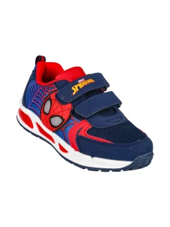 Marvel Spider-Man Sneakers da bambino con luci e chiusura a strappi