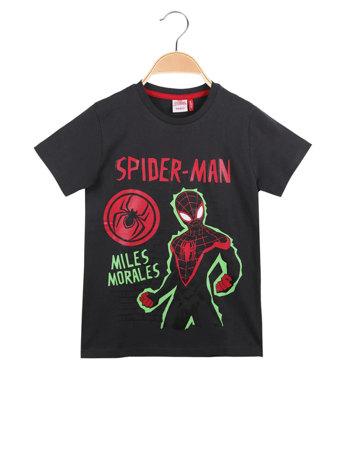 Marvel Spider-Man T-shirt da bambino in cotone con stampa
