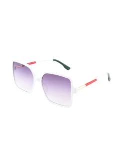 Max Air Occhiali da sole da donna quadrati - bianco