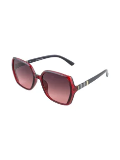 Max Air Occhiali da sole quadrati da donna - bordeaux