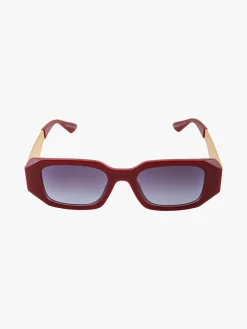 Max Air Occhiali da sole rettangolari da donna - rosso