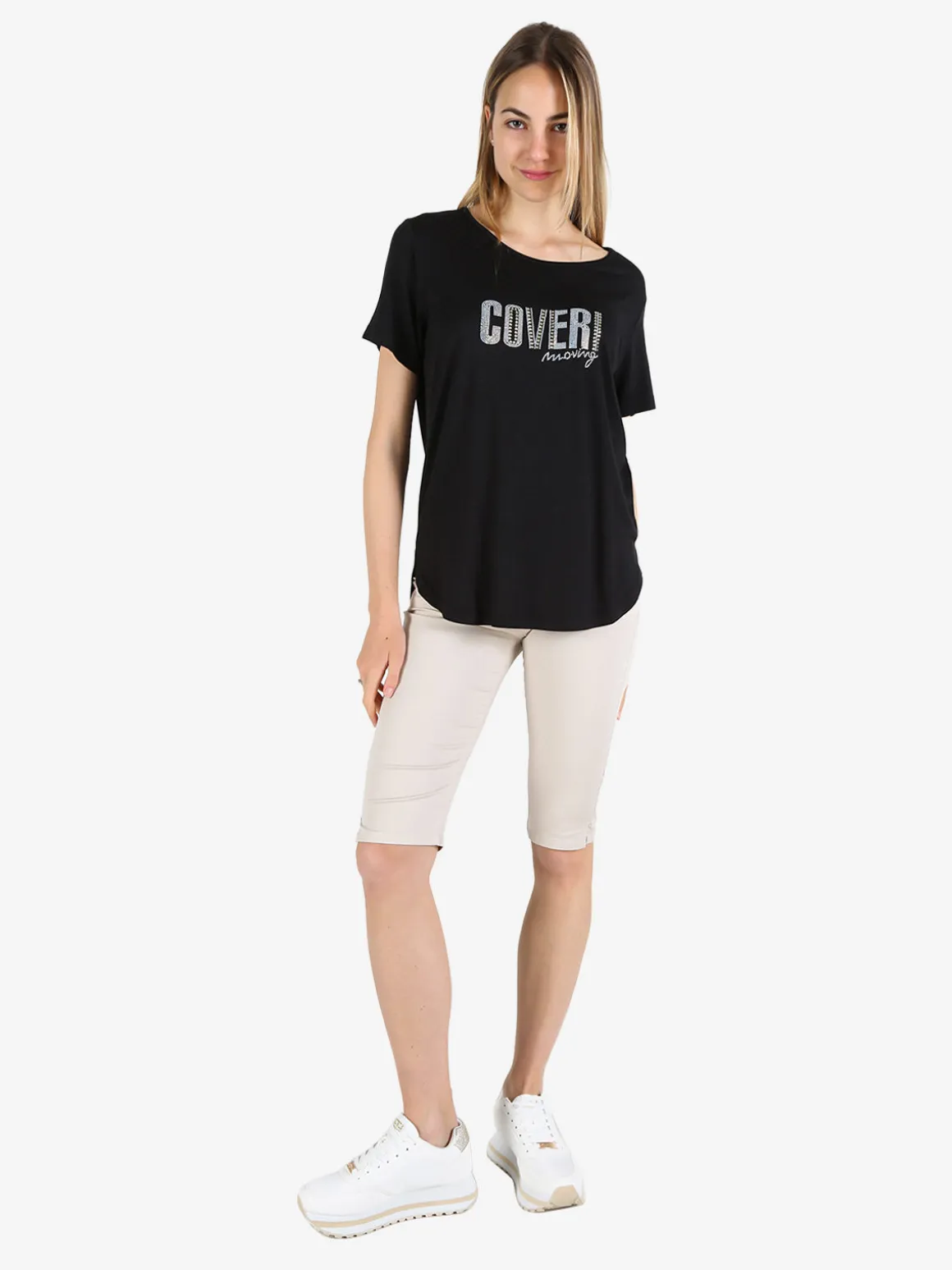 Max & Liu Bermuda da donna in cotone