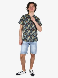 Max & Liu Bermuda da uomo con strappi