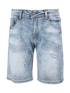 Max & Liu Bermuda da uomo con strappi