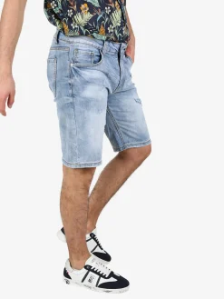 Max & Liu Bermuda da uomo con strappi