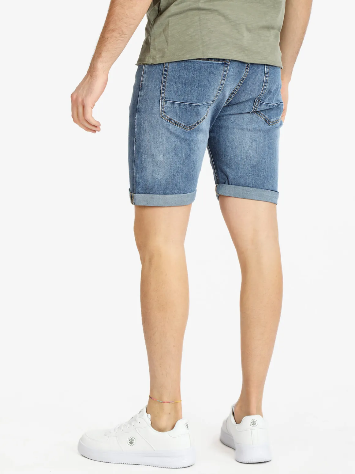 Max & Liu Bermuda da uomo in jeans