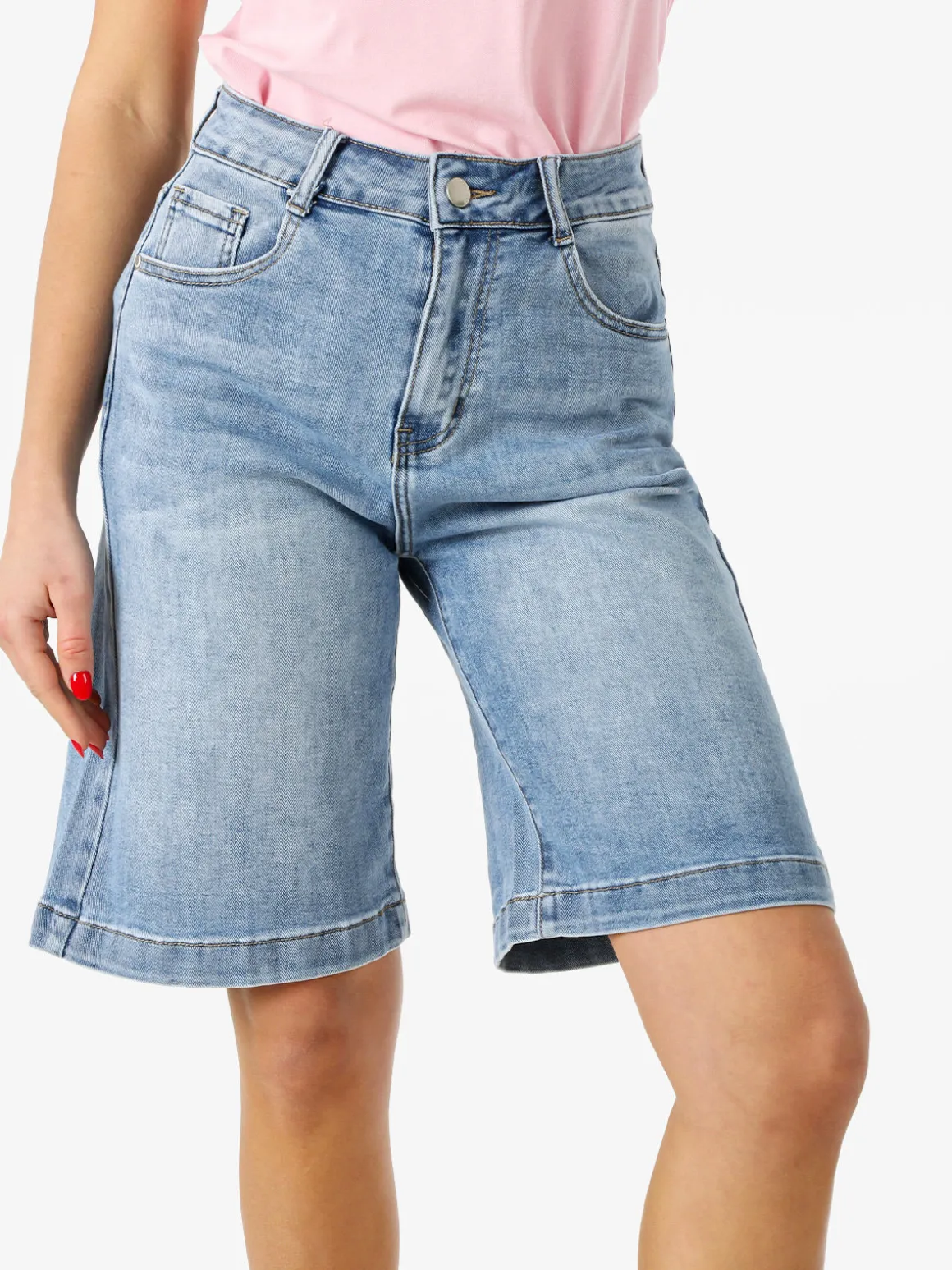 Max & Liu Bermuda donna in jeans - jeans