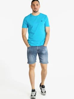 Max & Liu Bermuda in jeans da uomo