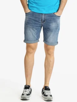 Max & Liu Bermuda in jeans da uomo
