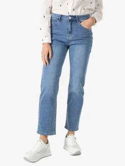 Max & Liu Jeans donna a gamba dritta taglie grandi - jeans