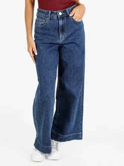 Max & Liu Jeans donna a vita alta e gamba larga - jeans