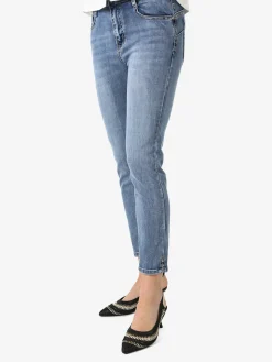Max & Liu Jeans donna push-up con punto luce sul finale - jeans