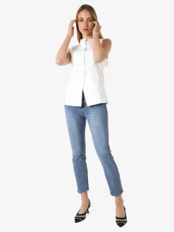 Max & Liu Jeans donna push-up con punto luce sul finale - jeans