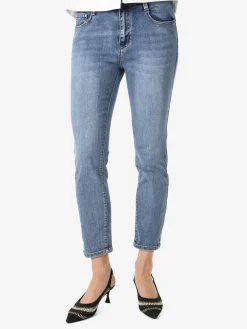 Max & Liu Jeans donna push-up con punto luce sul finale - jeans