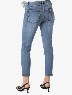 Max & Liu Jeans donna push-up con punto luce sul finale - jeans