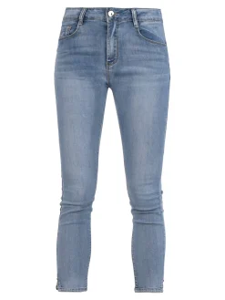 Max & Liu Jeans donna push-up leggero con punto luce sul finale