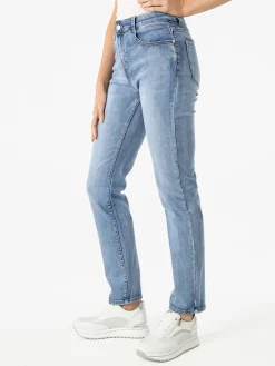 Max & Liu Jeans donna regular fit a vita alta- jeans