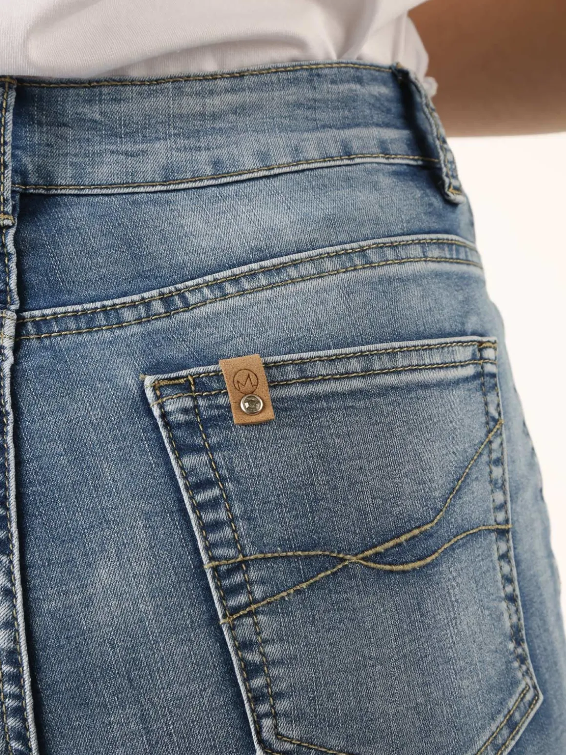 Max & Liu Jeans donna slim fit a vita alta taglie grandi- jeans