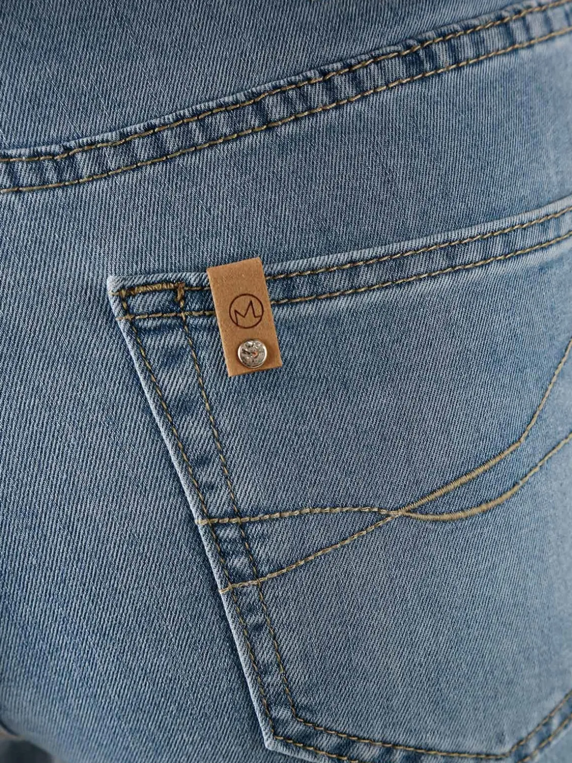 Max & Liu Jeans leggeri da donna a vita alta - jeans