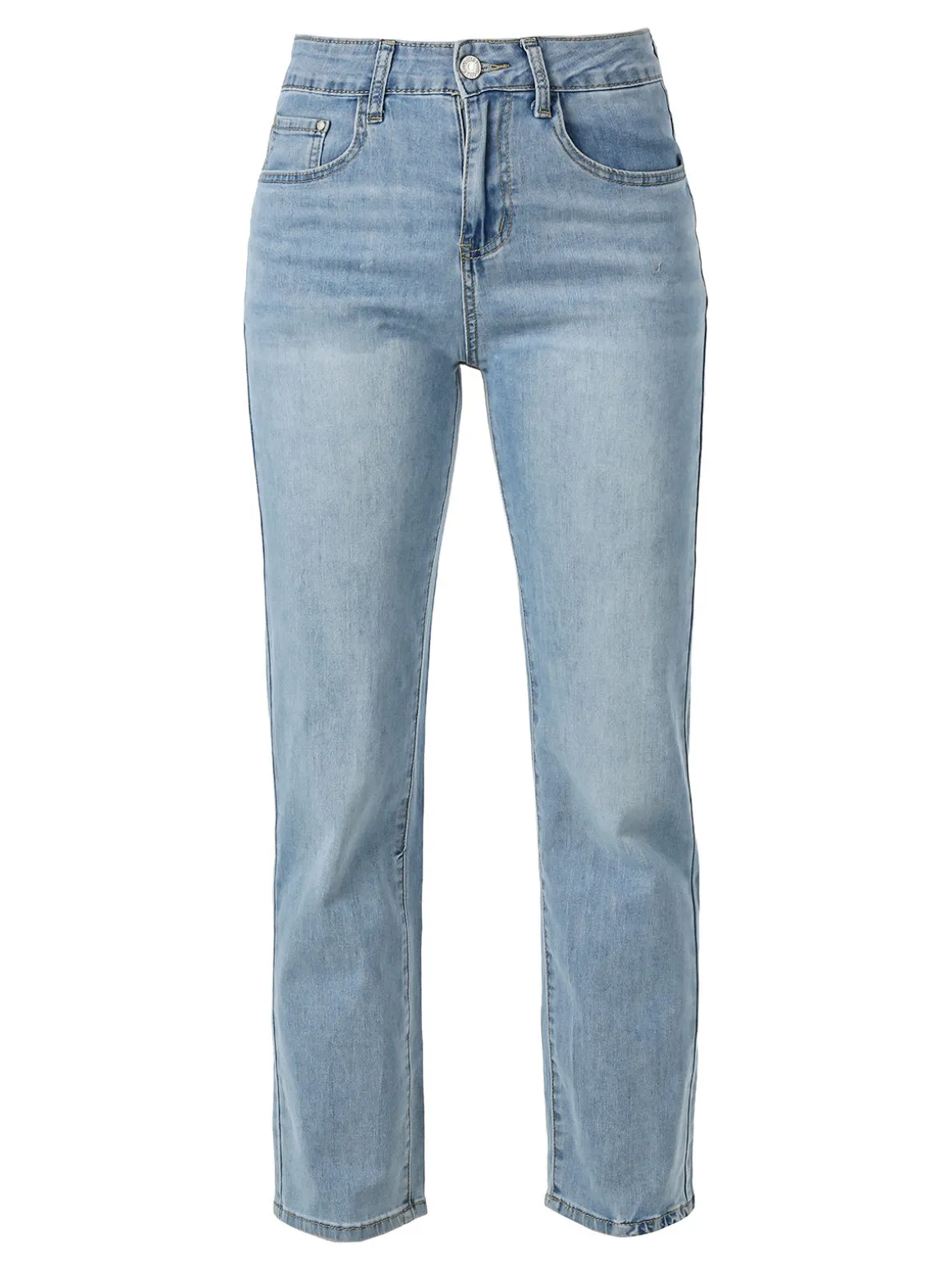 Max & Liu Jeans leggeri da donna a vita alta - jeans
