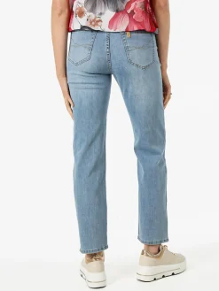 Max & Liu Jeans leggeri da donna a vita alta - jeans
