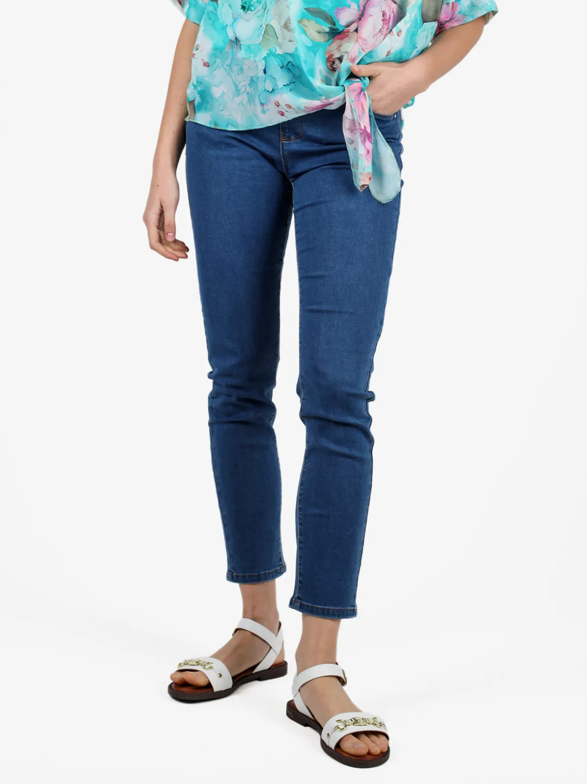 Max & Liu Jeggings donna con tasche