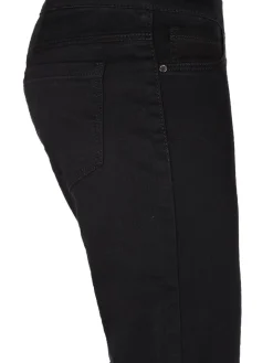Max & Liu Jeggings donna neri con strass