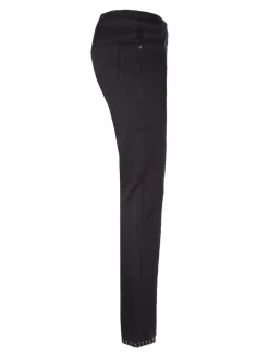 Max & Liu Jeggings donna neri con strass