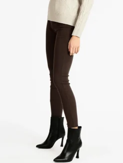 Max & Liu Jeggings elasticizzati donna felpati