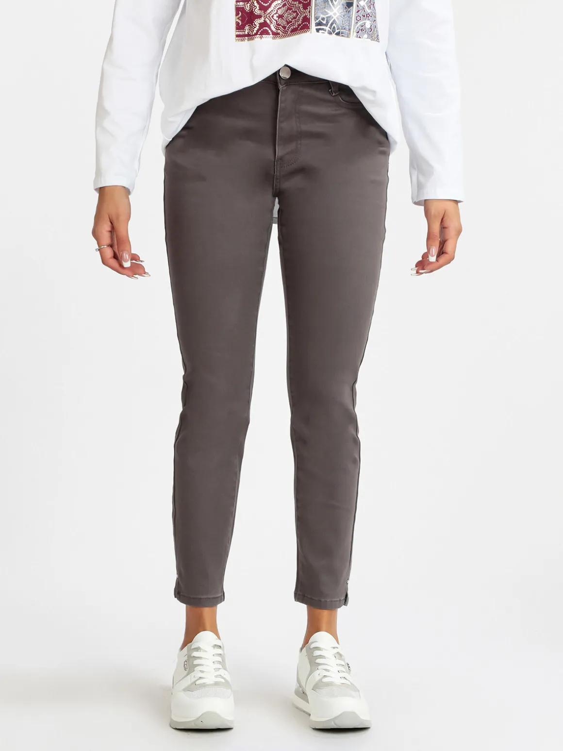 Max & Liu Pantalone donna a vita alta
