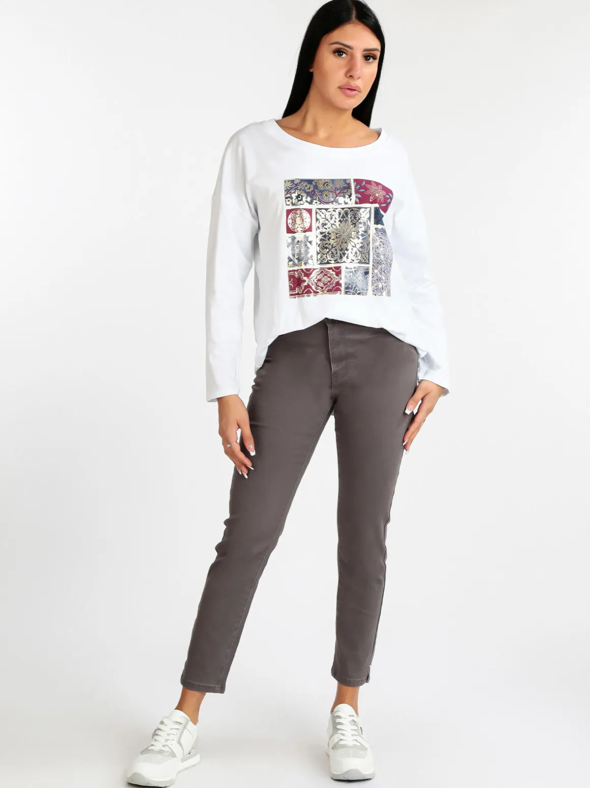 Max & Liu Pantalone donna a vita alta
