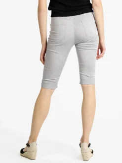 Max & Liu Pantaloni a pinocchietto donna in cotone